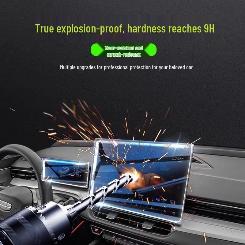 Tempered Glass Screen Protector for Volkswagen Tiguan L Pro - Compatible with 25 Models