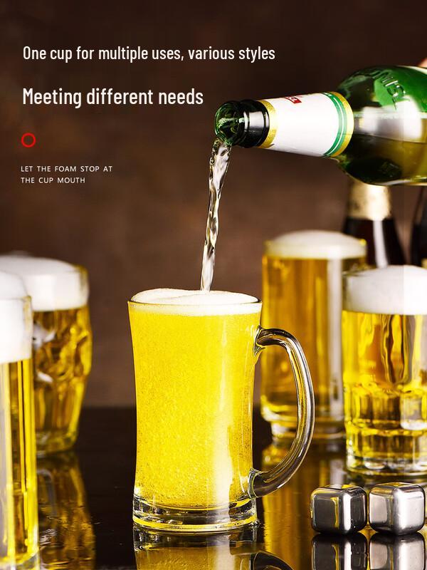 310ml Tempered Glass Multipurpose Mug with Handle