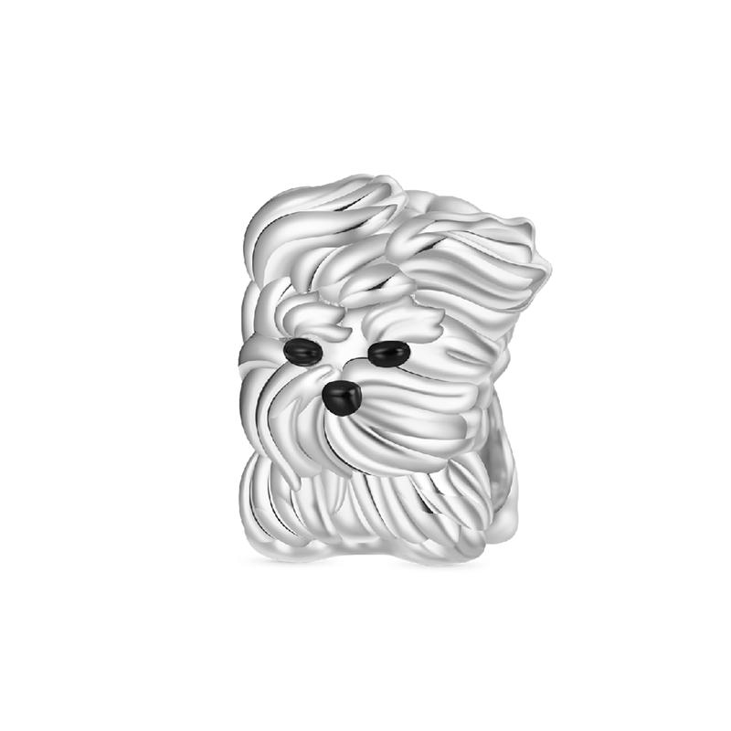 Haustier Katze Hunde Krallen Charms Perlen Anhänger Passend Original Schlangen Kupferarmband Halskette Perlen Für Diy Schmuck Damen Geschenk