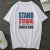 Charlie Kirk Freedom Shirt Human Rights Funny Political Protest Tshirt Classics Shortsleeve Tops Unisex Streetwear Tshirts