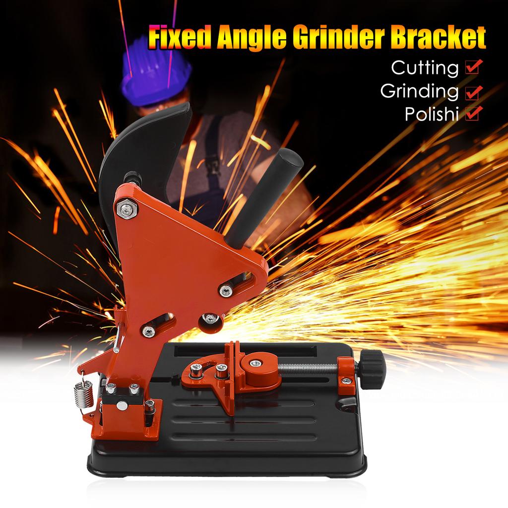 100-125 Multifunctional Angle Grinder Stand Grinder Holder Cutter Support Bracket Cutting Machine Holder for 100Celsius115Celsius125mm Angle Mill Wood