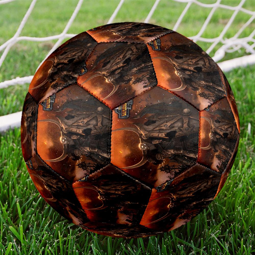 Total War Theme Size 5 Soccer Ball, Suitable for Both Indoor and Outdoor Matches, a Gift Suitable for Everyone.