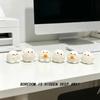 6PCS Resin Mini Cute Car Center Console Decor Ornaments Micro Animal Screen Decoration Car Interior Accessories