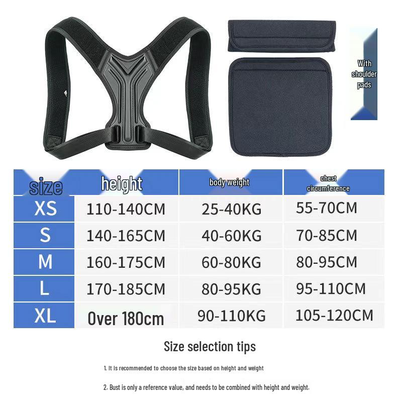 Adjustable Anti-Hunchback Posture Corrector Belt for All Ages