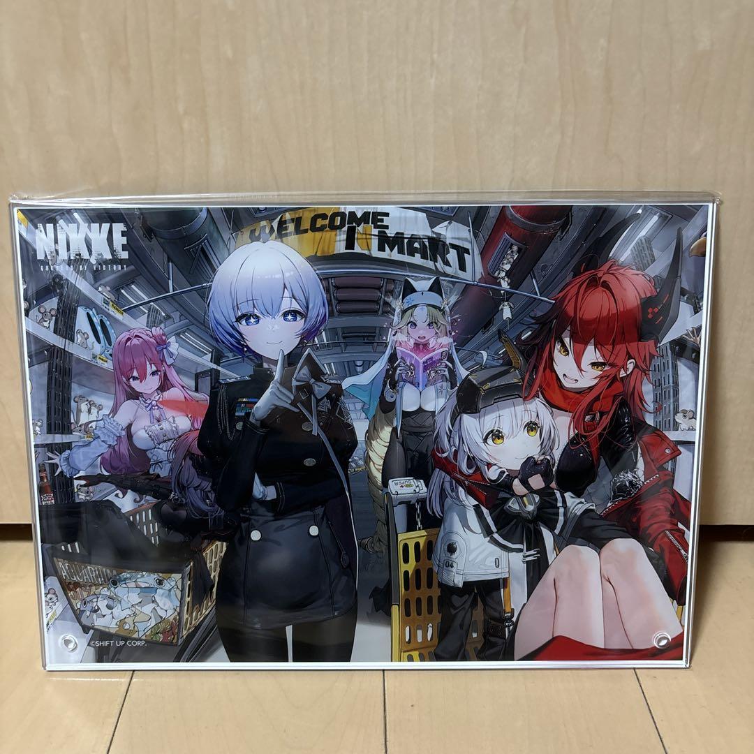 

[USED] Victory Goddess NIKKE Official Art Book Ebiten DX Pack Acrylic Plate