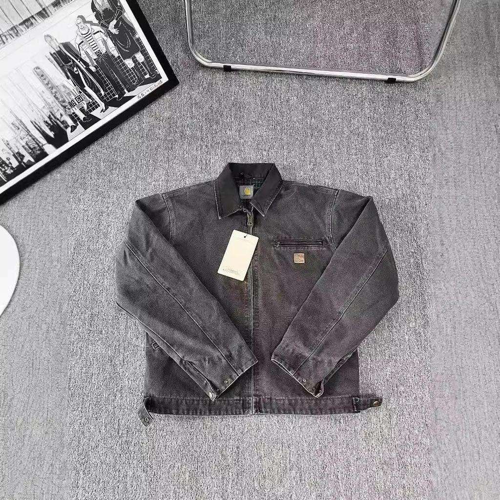 Spot Ceiling Kaha J97 Men's American Retro Washed Batik Workwear Jacket