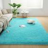 Schachbrett-Plüschteppich Weicher flauschiger Teppich für Wohnzimmer Schlafzimmer Heimdekoration Shaggy-Fußmatte Nachttischteppich