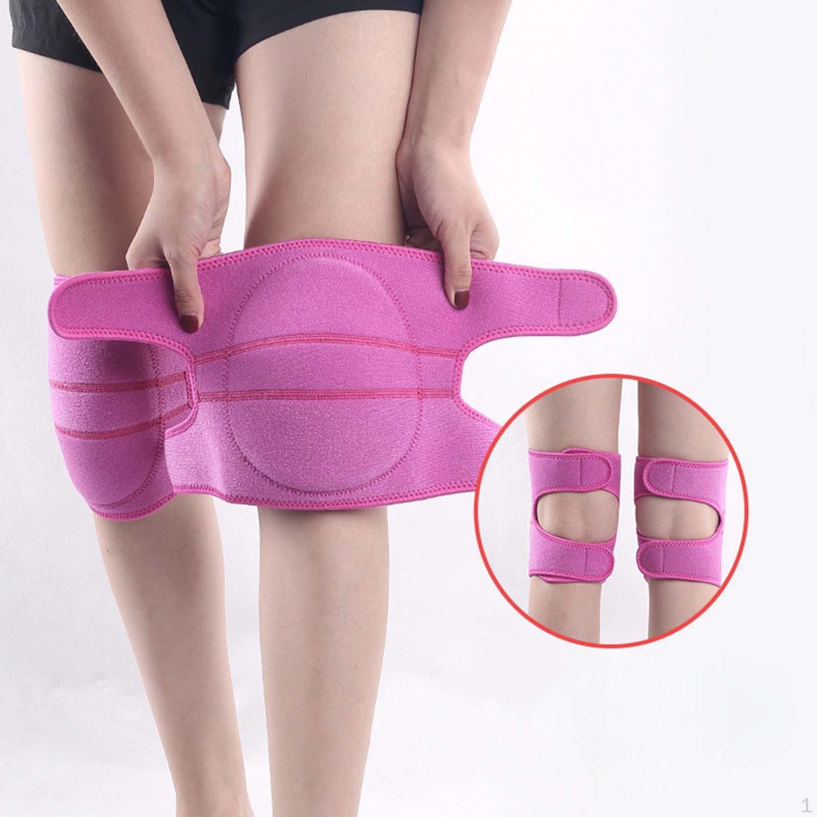 Adjustable Knee Brace for Weightlifting and Fitness Support