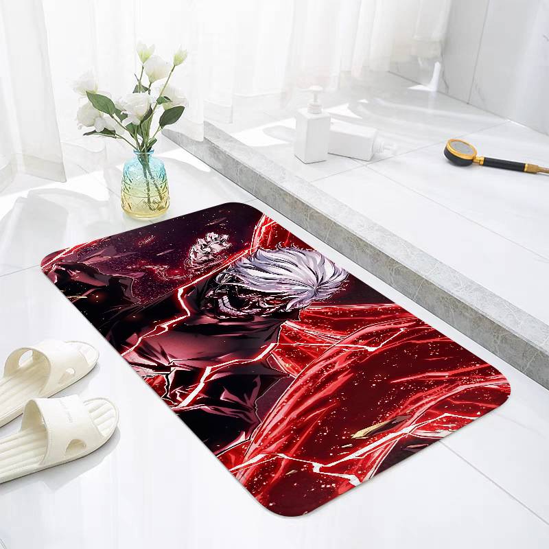 T-Tokyo G-Ghoul K-Kaneki Ken Floor Mat For Living Room Cushions Modern Soft Fluffy Home Rug For Children's Bedroom Play Carpet