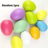 Färgglatt påskäggsskal för heminredning och gör-det-själv-målarleksak 6 cm Plastmaterial