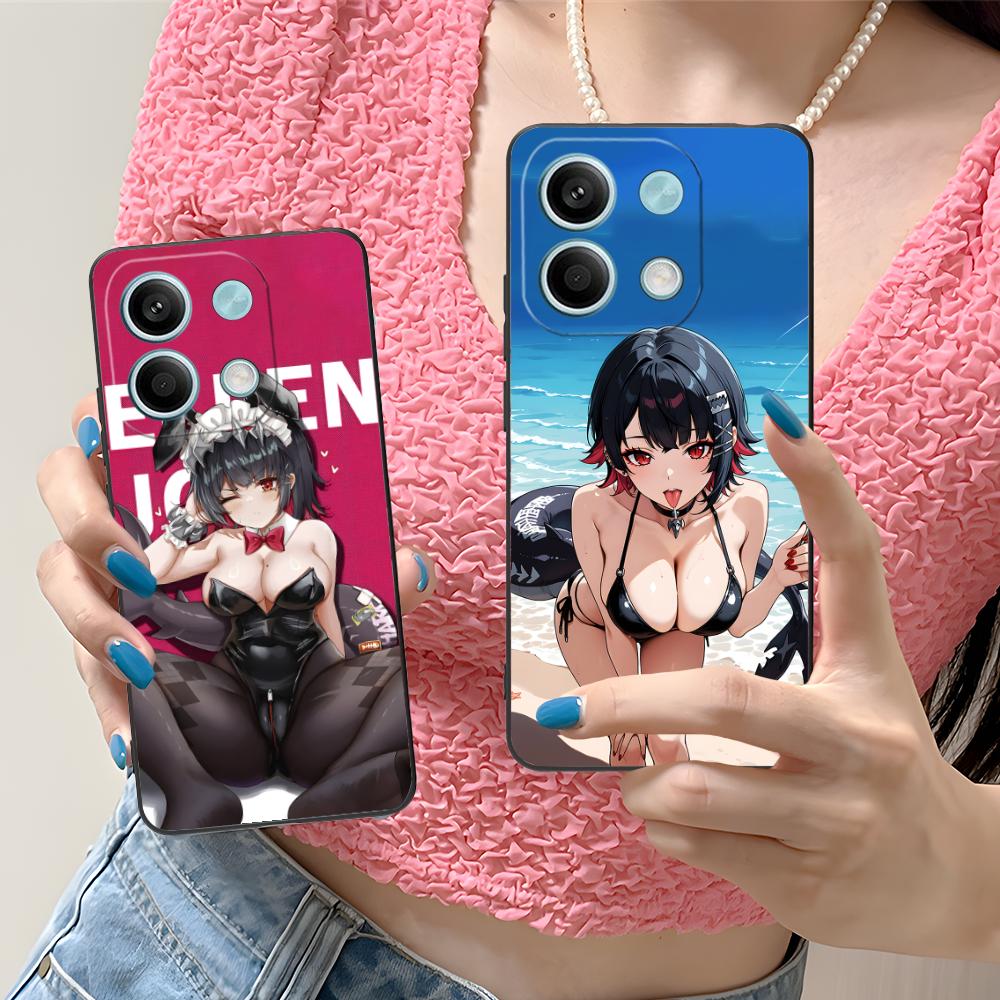 Zenless Zone Zero Ellen Joe Phone Case for Xiaomi Redmi 14 13 12 C A5 3 2 1 Plus 4G 5G Colour Protective Cover Cellphones Luxury