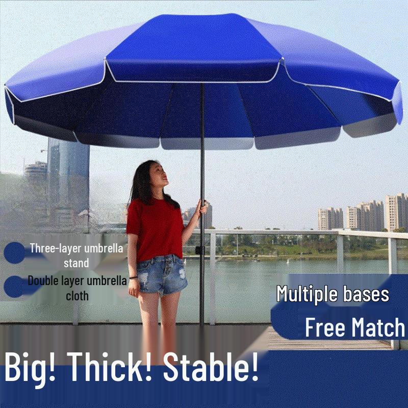 JINXIUTIANTANG Windproof Folding Patio Umbrella