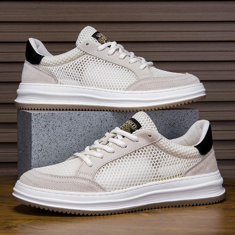 Fashion New Fashionable Mens Mesh Shoes Summer Casual Sports Shoes Breathable Soft Sneakers Comfortable Outdoor Tenis Masculino Trainers