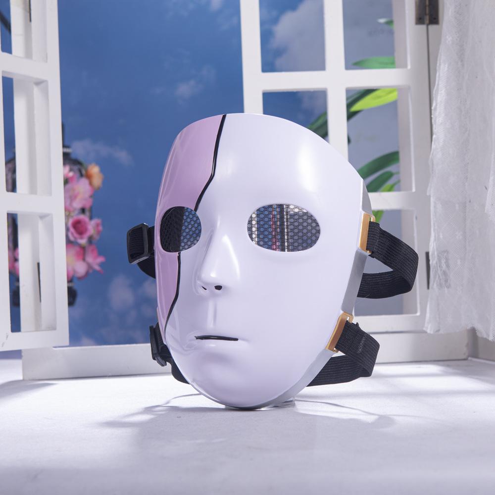 Sally Face Mask Cosplay Spill Anime Sal Fisher Heldekkende Plastmasker Halloween Karneval Utkledning Kostymerekvisitter Gaver