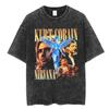 2025 Nirvana Vintage Retro Washed Long Sleeve Tee