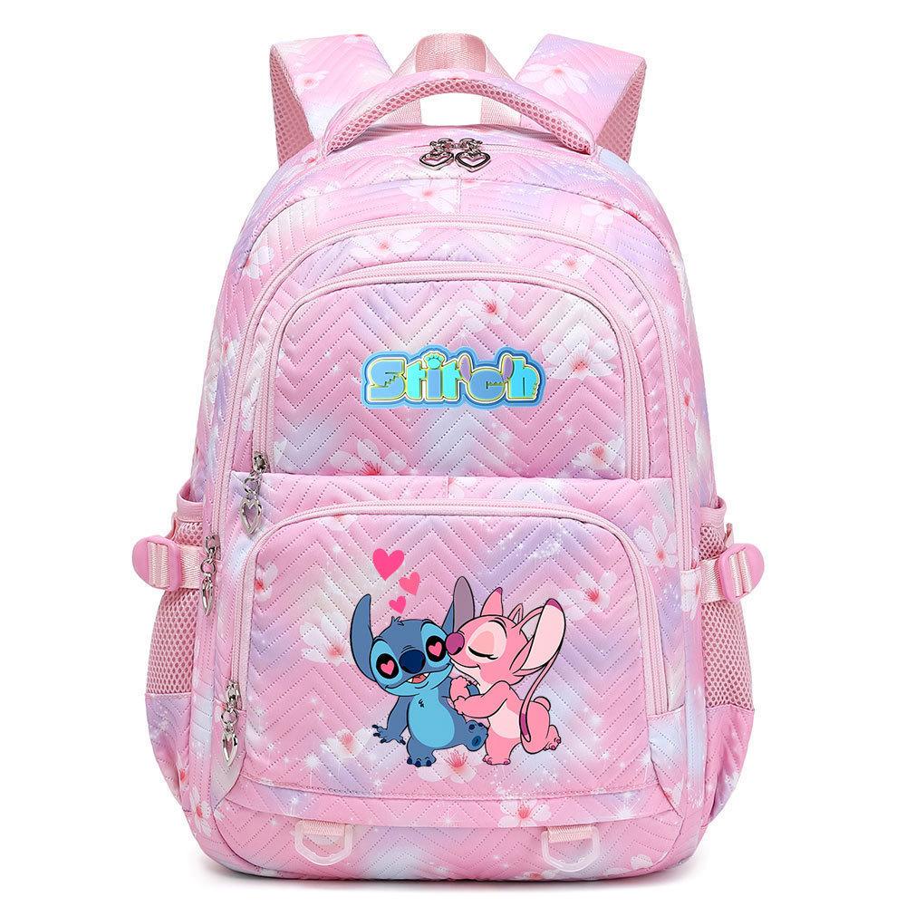 Cartoon Printing Multi-Compartment Middle And High School Schoolbag Cute And Lightweight Girls Backpack Young Girls Schoolbag