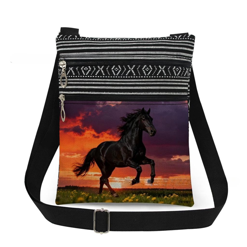 Women's Crossbody Bag Oil Painting Creative Shoulder Bag