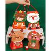 Festive Christmas Gift Boxes 10pcs Chocolate Candy Packaging Bags for Home Decor