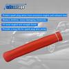 8PCS Spark Plug Wire Heat Shield Sleeve, 1500° Spark Plug Wire Cover Wrap,Red