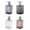 Transparent Liquid Soap Pump Dispenser, Sustainable Acrylic Refillable Dish Soap