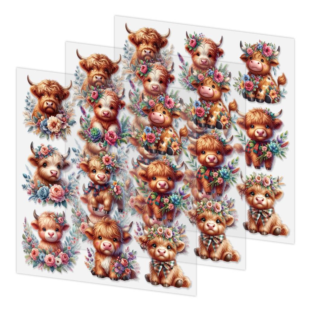 9 Stück/Bogen Aufbügelsticker Tier-Aufkleber Aufnäher Kleidung Hitzepresse Applikationen Kapuzenpullover T-Shirt DIY Kleidung Aufkleber Aufnäher