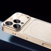 Original Magnetic For Magsafe Glass Case For iPhone 17 16 15 14 13 Pro Max Full Camera Lens Protection Thin PC Bumper Cover