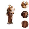 Catholic Holy Family Statue Jesus Religious Figurine Display Home Resin Figure Sculpture for