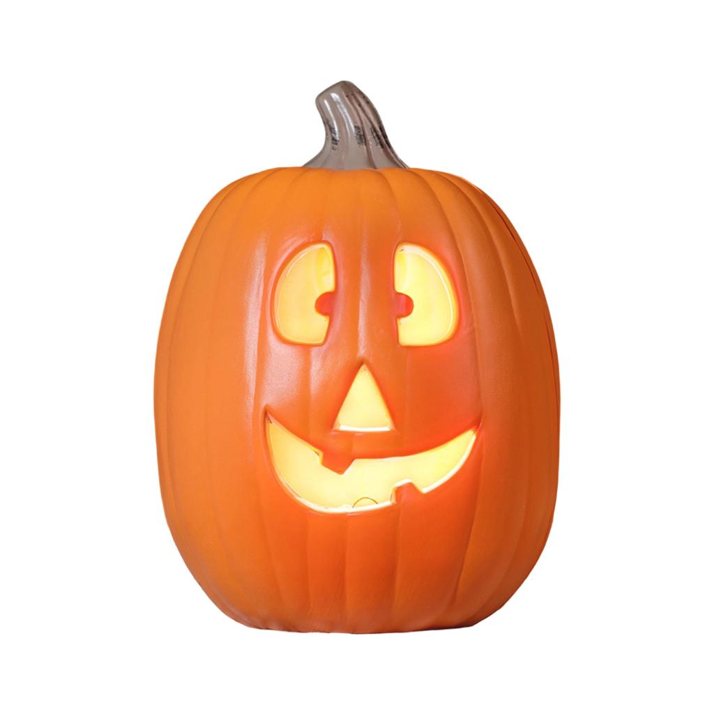 Large Glowing Halloween Pumpkin Decoration for Indoor Outdoor Yard and Store Scene Setup