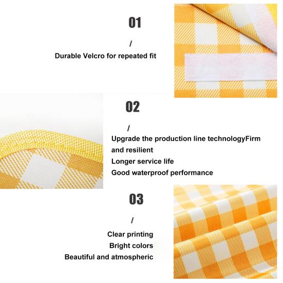 Outdoor Picnic Blanket Portable Extra Large Waterproof Sand-proof Beach Mat Foldable Rectangle Camping Moisture-proof Mat with Carry Strap