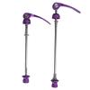 1 Pair 100/135mm Bicycle Quick Release Skewer High Strength Easy Installation Quick Release Axle Aluminum Alloy