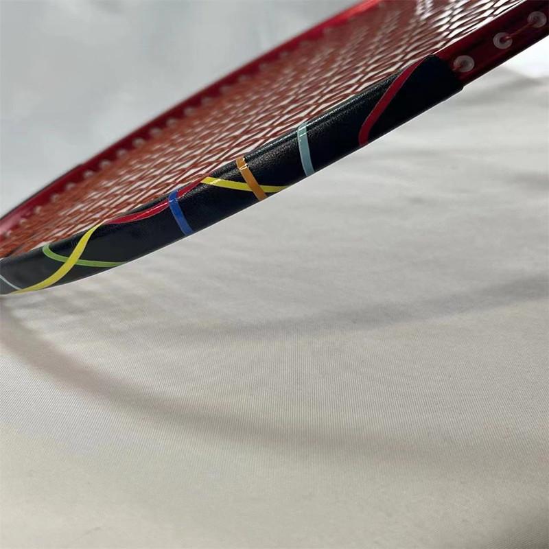 Clear Anti-Peeling Racket Protection Sticker for Tennis, Badminton, and Table Tennis