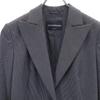 Emporio Armani Made In Italy Dot Tailored Jacket 36 Gray Women Used