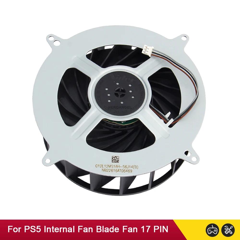 Internal Cooling Cooler Fan for PS5 Consoles 17 Blades Cooler Fan for PS5 23 Blades