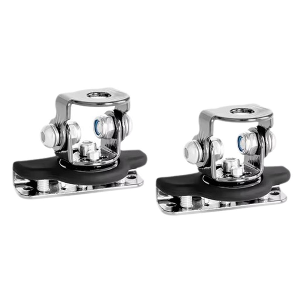 2PCS Universal Car Auto Hood LED Work Light Bracket Holder Clamp Engine Cover Mounting Clamp Bar Mount Bracket For ATV SUV