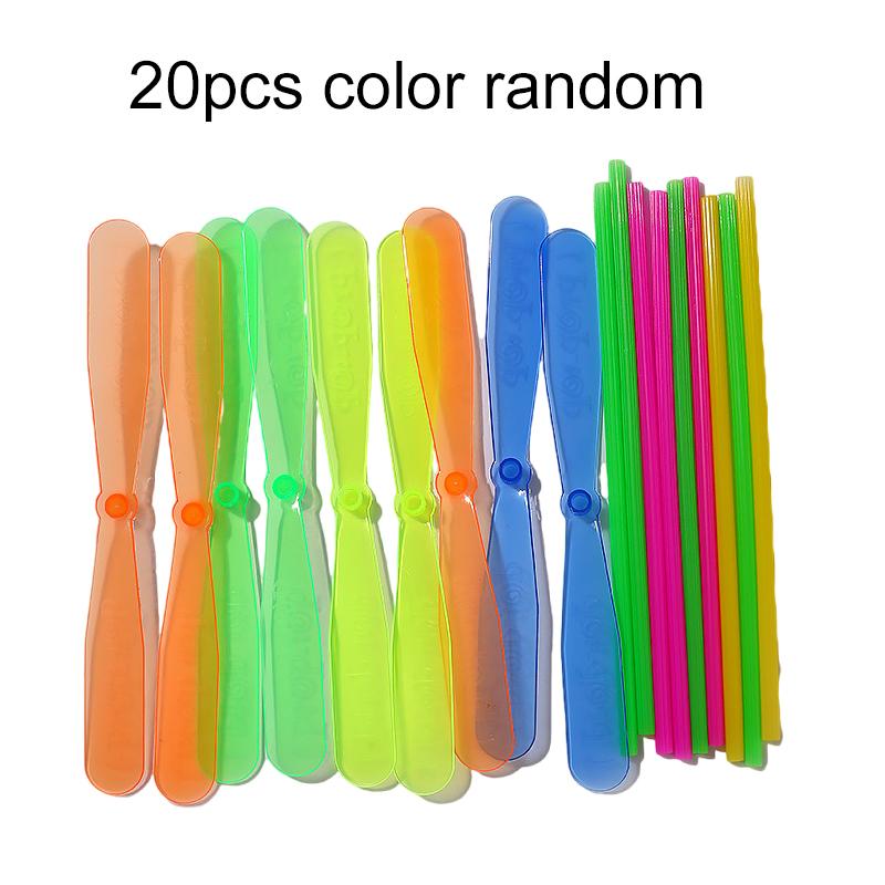 10/20pcs Bamboo Dragonfly Plastic Team Building Activity Souvenir Entertainment Props School Prize Wedding Party Supplies QC-TMZ