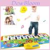 Vibrant Kids Gift Toy Touch Play Learn Singing Piano Keyboard Music Carpet Mat
