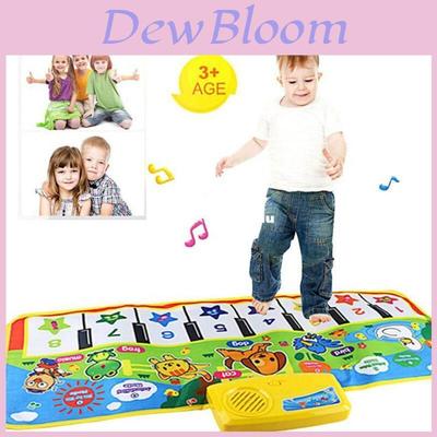 Vibrant Kids Gift Toy Touch Play Learn Singing Piano Keyboard Music Carpet Mat