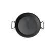 ZISIZ Commercial Cast Iron Round Griddle Set