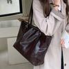 Women Handbags large Capacity Commuting Female Shoulder Bags Soft Pu leather Travel big Totes ladies Hand Bag black