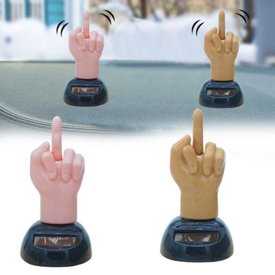 Solárně napájená třesoucí se ozdoba do auta na palubní desku, kývající se hračka, dekorace do domácnosti, kanceláře, vychytávky