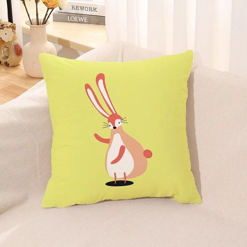 Sleeping Pillow Animal Cushion Cover Car Office Gift   Sofa   Decorative