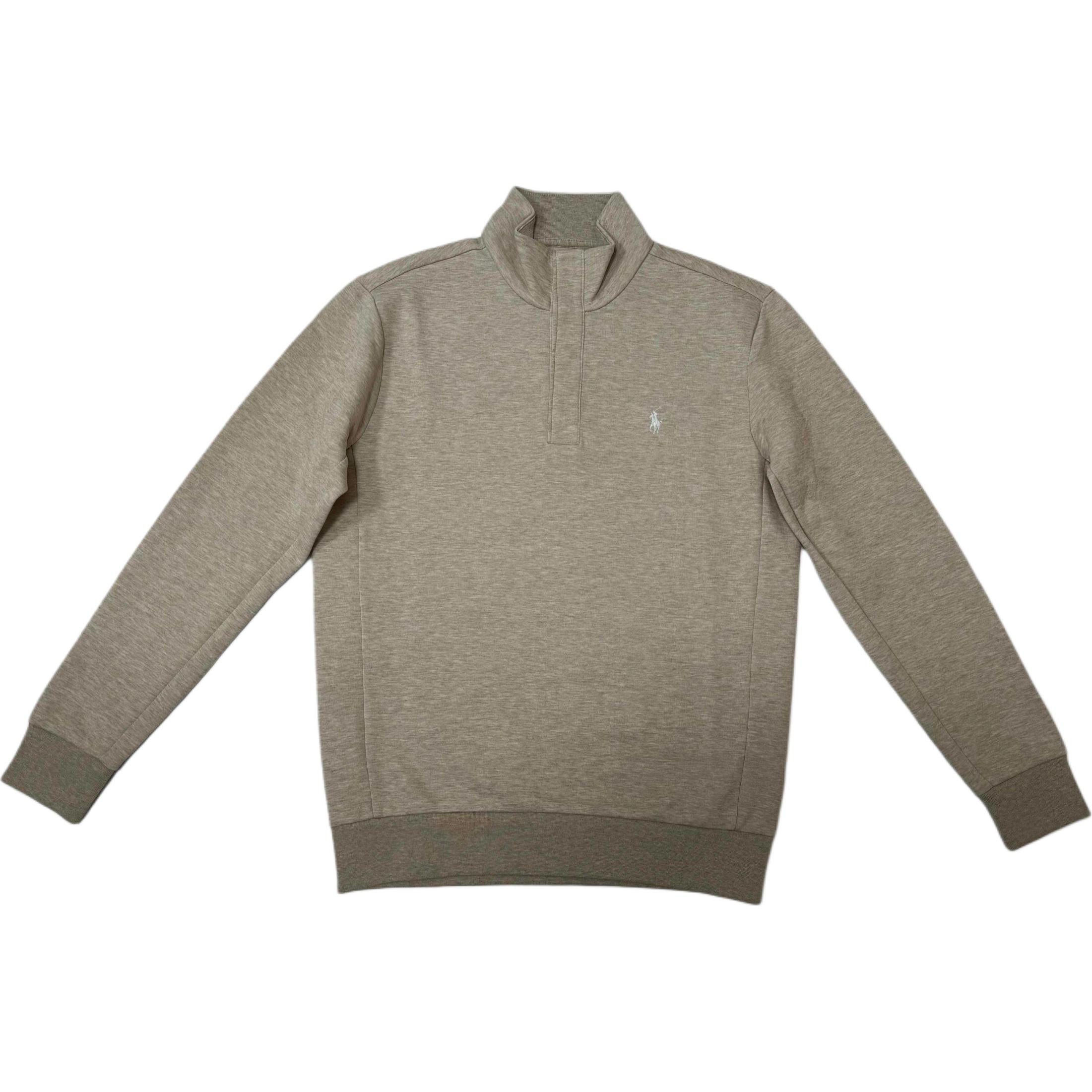 

Polo Ralph Lauren Однотонная Повседневная Толстовка Мужская с Вышивкой Маленького Логотипа и Воротником-стойкой на Молнии-половине Мужская толстовка 710932529-001 S