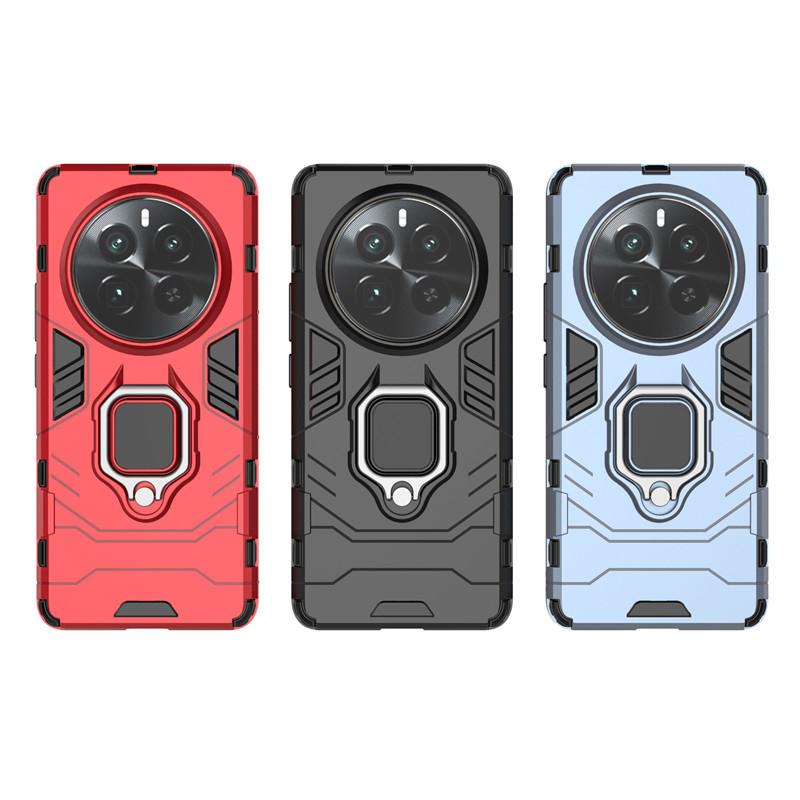 For Realme 12 Pro Plus Case For Realme 12 Pro Cover Armor Finger Ring Shockproof Protective Bumper For Realme 12 Pro Plus