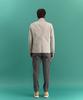 Panicale Grey Stone Washed Cotton Jacket