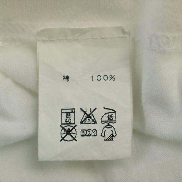 FDMTL Embroidery Short Sleeve T-shirt White Men's Used