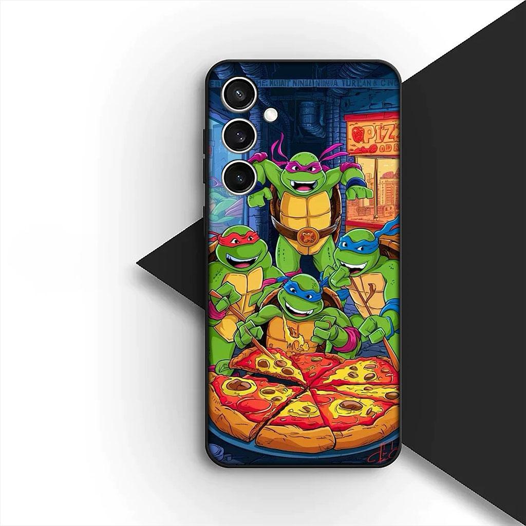 Phone Cover for Samsung Galaxy S22 S21 S20 FE Ultra Plus A07 A17 A15 A16 A25 A57 A37 Case Anime N-Ninja-Comics T-Turtles-Lovely