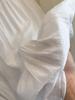 Korean Style White A-line Puffy Skirt: Women's High Waist Mid-length for Spring, Summer, Autumn 2026