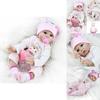 Exquisite 22" Reborn Baby Doll With Lifelike Soft Silicone Realistic Features For Xmas Gift