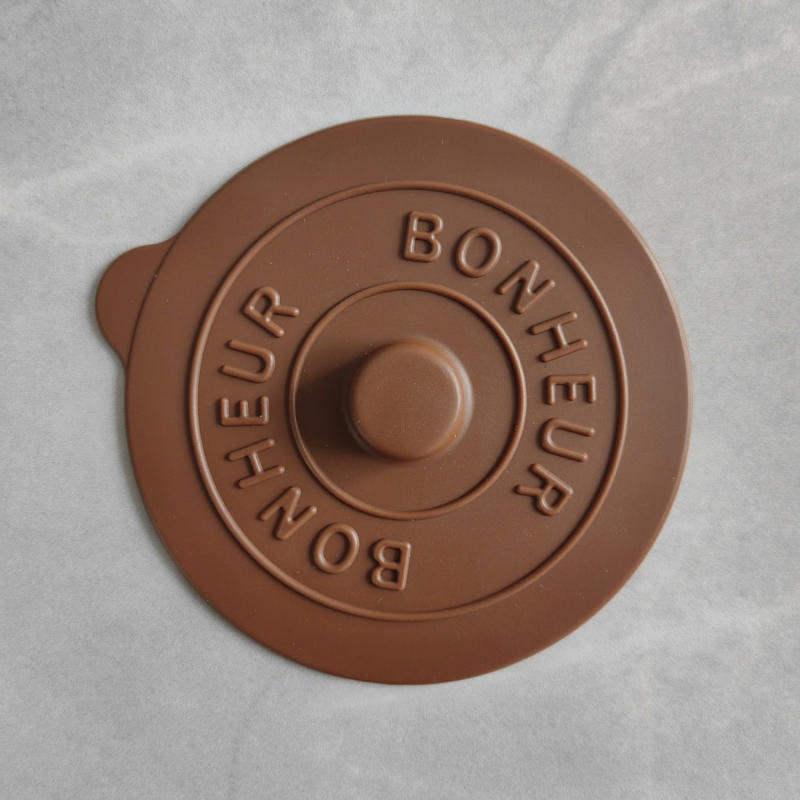 Creative Silicone Drink Cup Lids Round Mug Cover Reusable Anti Dust Drink Coffee Cup Covers