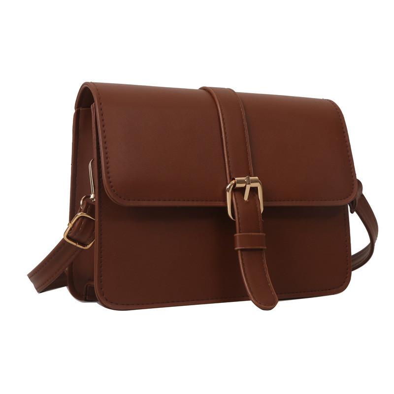 Trendy Street Style Pu Leather Crossbody Bag For Women With Magnetic Buckle